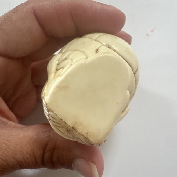 19 Vintage Halloween Skull Plastic Blow Molds String Light Covers NO LIGHTS - Picture 5 of 11